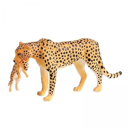 AWHAO 6X Leopard Figur Ornament Simulation Wildlife Tierstatue AWHAO 6X Leopard Figur Ornament Simulation Wildlife Tierstatue von AWHAO
