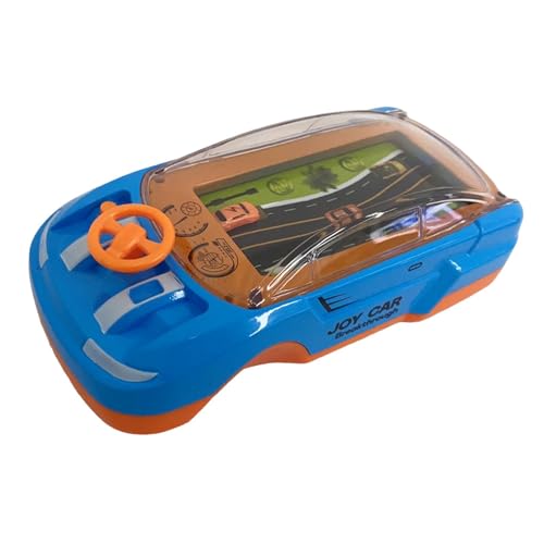 ＡＷＨＡＯ Autospiel, Simulationsspielzeug, Fahren mit Musik, Pädagogisches Interaktives Spielzeug, Tragbares Spielgerät für Kinder Im Vorschulalter, Ca, Blau von ＡＷＨＡＯ