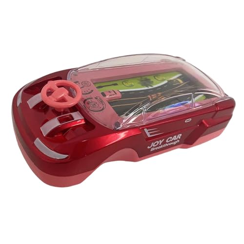 ＡＷＨＡＯ Autospiel, Simulationsspielzeug, Fahren mit Musik, Pädagogisches Interaktives Spielzeug, Tragbares Spielgerät für Kinder Im Vorschulalter, Ca, Rot von ＡＷＨＡＯ