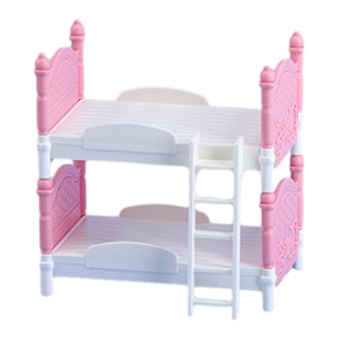 AWHAO Babypuppenbett Miniaturmöbel für 1:12 Puppenhaus Ornamentendekoration AWHAO Babypuppenbett Miniaturmöbel für 1:12 Puppenhaus Ornamentendekoration von AWHAO
