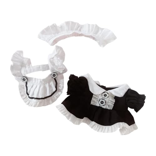 AWHAO Baumwollpuppe Schürze Maid Anzug Ihrer Eigenen Puppen Kleidung Verkleiden Sich für 7,87 '' Puppe AWHAO Baumwollpuppe Schürze Maid Anzug Ihrer Eigenen Puppen Kleidung Verkleiden Sich für 7,87 '' Puppe von AWHAO