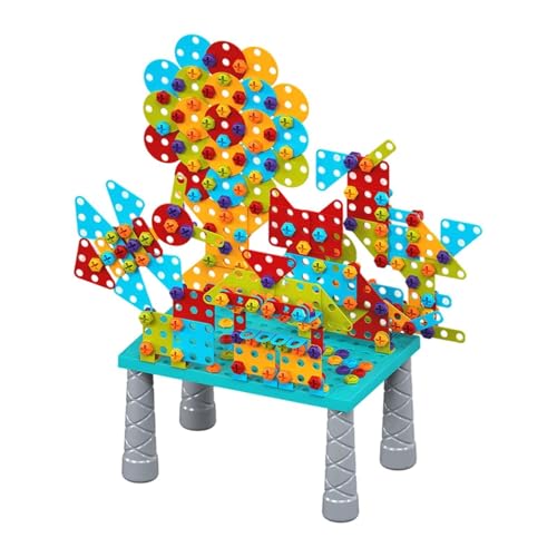 AWHAO Bauspielzeug für Kinder, Puzzle, Pädagogisches Bauspielzeug, Bausteine für Kinder, 24 cm X 16 cm X 18.5 AWHAO Bauspielzeug für Kinder, Puzzle, Pädagogisches Bauspielzeug, Bausteine für Kinder, 24 cm X 16 cm X 18.5 von AWHAO