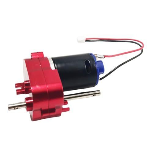 ＡＷＨＡＯ Box mit 370 Fernbedienung Auto Zubehör Direkt Ersetzen Teil Getriebe Box 1/12 RC Auto Teile für MN99S, Rot von ＡＷＨＡＯ
