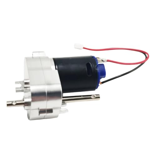 ＡＷＨＡＯ Box mit 370 Fernbedienung Auto Zubehör Direkt Ersetzen Teil Getriebe Box 1/12 RC Auto Teile für MN99S, Silber von ＡＷＨＡＯ