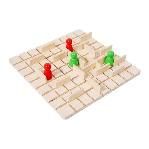 AWHAO Brettspiel, Strategiespiel für Die Ganze Familie Aus Holz, 2 in 1 Lernspielzeug, Puzzlespiel AWHAO Brettspiel, Strategiespiel für Die Ganze Familie Aus Holz, 2 in 1 Lernspielzeug, Puzzlespiel von AWHAO