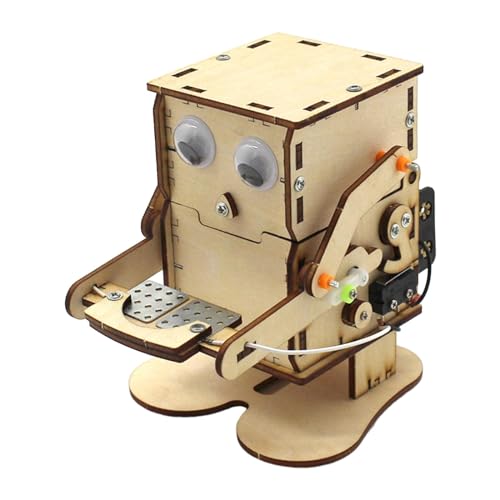 ＡＷＨＡＯ DIY Holzwissenschaft Experiment Kits Roboter Savings Bank Frühes Erziehung von ＡＷＨＡＯ
