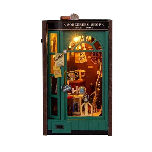 ＡＷＨＡＯ DIY Miniatur Buchstütze Kits Kreativität Dekorativ mit Licht von ＡＷＨＡＯ