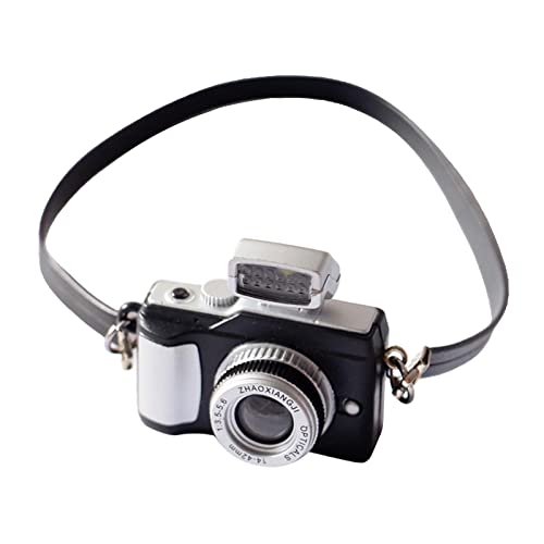 AWHAO Digitalkamera Schwarz mit Lanyard Puppenhaus Miniaturen Dekoration Zubehör für Puppen, Stil 1 AWHAO Digitalkamera Schwarz mit Lanyard Puppenhaus Miniaturen Dekoration Zubehör für Puppen, Stil 1 von AWHAO