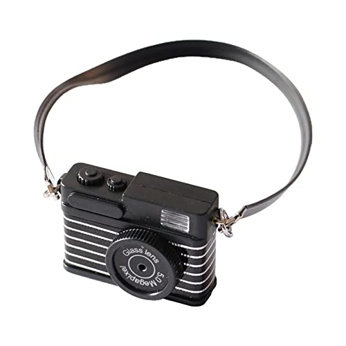 AWHAO Digitalkamera Schwarz mit Lanyard Puppenhaus Miniaturen Dekoration Zubehör für Puppen, Stil 2 AWHAO Digitalkamera Schwarz mit Lanyard Puppenhaus Miniaturen Dekoration Zubehör für Puppen, Stil 2 von AWHAO