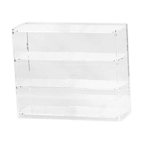 ＡＷＨＡＯ Display Box Anzeige des Diecast Modells 1/64 Discast, Rackschrank, Fahrzeugsammlung 1:64 Diorama für Diorama für Diorama, 3 Schichten, S von ＡＷＨＡＯ
