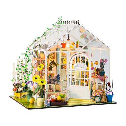 AWHAO Dollhouse DIY Miniatur Kits Garden House Creative Home Decor DIY Bastel mit AWHAO Dollhouse DIY Miniatur Kits Garden House Creative Home Decor DIY Bastel mit von AWHAO