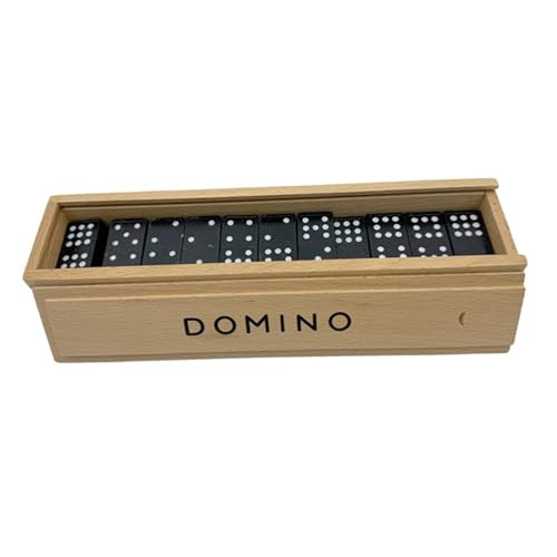 ＡＷＨＡＯ Double Nine Set mit Wood Case für Entertainment Party Bevorzugt Den Tourismus von ＡＷＨＡＯ