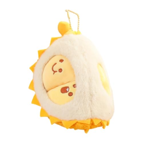 AWHAO Durian Plüschtier, Abnehmbare, Schälende Durian Plüschpuppe für Jugendliche, Erwachsene Und Kinder AWHAO Durian Plüschtier, Abnehmbare, Schälende Durian Plüschpuppe für Jugendliche, Erwachsene Und Kinder von AWHAO