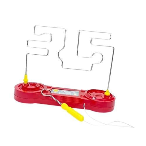AWHAO Electric Bump Maze Game, Stabiles Touch Puzzlespiel, Geschenk, Einfach zu Bedienendes Collision Wire Game, Interaktives Spiel für Kleinkinder, Pa, Einstufig AWHAO Electric Bump Maze Game, Stabiles Touch Puzzlespiel, Geschenk, Einfach zu Bedienendes Collision Wire Game, Interaktives Spiel für Kleinkinder, Pa, Einstufig von AWHAO
