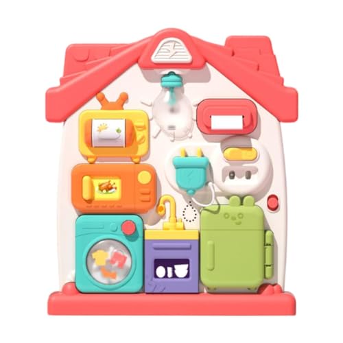 AWHAO Fleißiges Brettspielzeug, Spielzeug, Vielseitiges Frühes Lernspielzeug für Die Feinmotorik, Puzzlespiel für ältere Jungen Und Mädchen, Rot AWHAO Fleißiges Brettspielzeug, Spielzeug, Vielseitiges Frühes Lernspielzeug für Die Feinmotorik, Puzzlespiel für ältere Jungen Und Mädchen, Rot von AWHAO