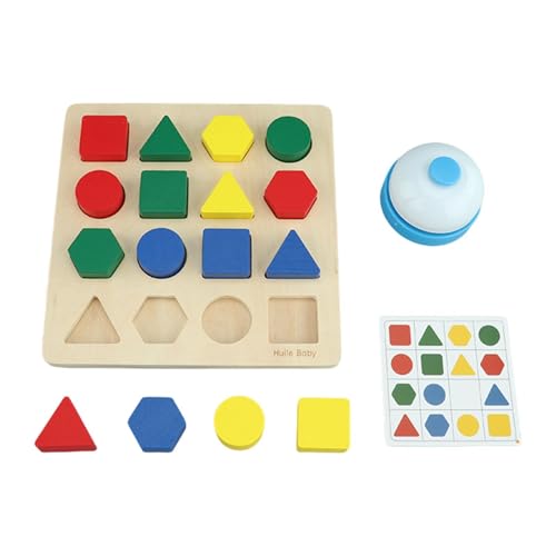 AWHAO Form Matching Puzzle Spiel Pädagogisches Vorschul Farbe Lernen Brettspiel AWHAO Form Matching Puzzle Spiel Pädagogisches Vorschul Farbe Lernen Brettspiel von AWHAO