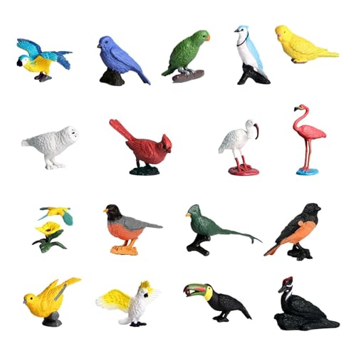AWHAO Gartenstatue, Miniatur Tierfiguren, Großpackung, Früherziehung, Bauernhof, Kleines Spielset, Spielzeug, Tierfiguren Zum Basteln, Jungen, Mädchen, Kind, 17Stk AWHAO Gartenstatue, Miniatur Tierfiguren, Großpackung, Früherziehung, Bauernhof, Kleines Spielset, Spielzeug, Tierfiguren Zum Basteln, Jungen, Mädchen, Kind, 17Stk von AWHAO