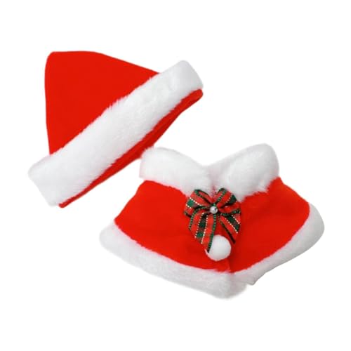 AWHAO Gefüllter Puppenumhang mit Hut, Modische Kleidung, Pädagogische Foto Requisiten, Weihnachtsoutfit, Kostüme für Flexibilität, 5,91 Zoll Puppe AWHAO Gefüllter Puppenumhang mit Hut, Modische Kleidung, Pädagogische Foto Requisiten, Weihnachtsoutfit, Kostüme für Flexibilität, 5,91 Zoll Puppe von AWHAO