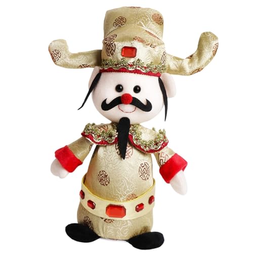 AWHAO Gottpuppen Frühlingsfest Liefert Chinesische Neujahrsdekoration für Das Bauernhaus, Gold AWHAO Gottpuppen Frühlingsfest Liefert Chinesische Neujahrsdekoration für Das Bauernhaus, Gold von AWHAO