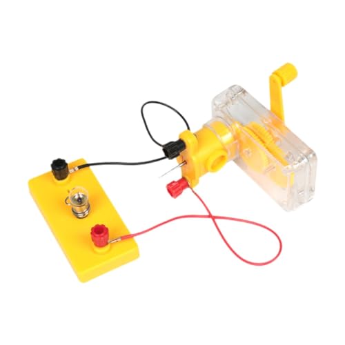 AWHAO Handkurbelgenerator Modell, Dynamo Modell für Wissenschaftliche Experimente, Jungen Und Mädchen AWHAO Handkurbelgenerator Modell, Dynamo Modell für Wissenschaftliche Experimente, Jungen Und Mädchen von AWHAO