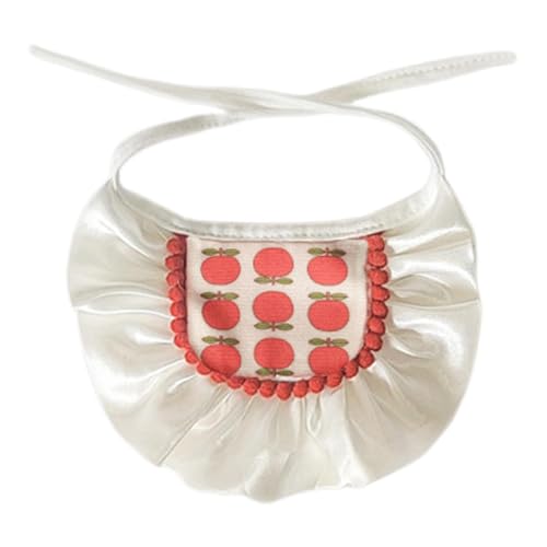 AWHAO Haustier-Lätzchen, Haustier-Schal, Katzenkostüm, Katzenhalsband für Accessoires, Alltagskleidung, Weihnachten, Rot AWHAO Haustier-Lätzchen, Haustier-Schal, Katzenkostüm, Katzenhalsband für Accessoires, Alltagskleidung, Weihnachten, Rot von AWHAO