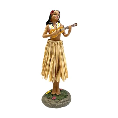 AWHAO Hawaiianisches Mädchen mit Ukulele Figur Harz Statue für Dekoration im Zuhause AWHAO Hawaiianisches Mädchen mit Ukulele Figur Harz Statue für Dekoration im Zuhause von AWHAO