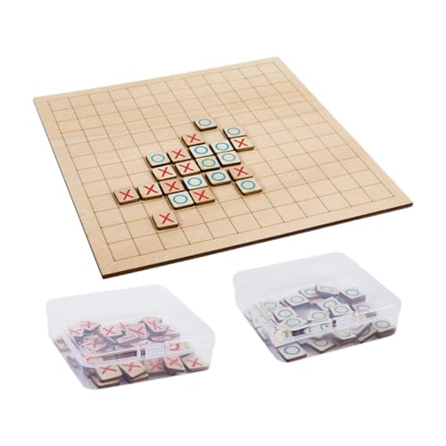 AWHAO Holz Toe Game für Kinder Bildungsspielzeug Tischspielzeug für Familienabend AWHAO Holz Toe Game für Kinder Bildungsspielzeug Tischspielzeug für Familienabend von AWHAO
