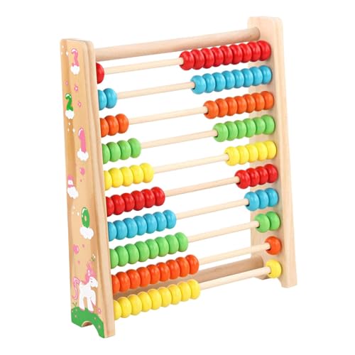 AWHAO Holzabakus für Kinder Holzzählrahmen, Klassiker, 10 Reihen für AWHAO Holzabakus für Kinder Holzzählrahmen, Klassiker, 10 Reihen für von AWHAO
