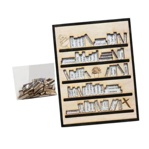 ＡＷＨＡＯ Holzbibel Reading Bibelstudie Lieferungen für Leser Freunde Erwachsene von ＡＷＨＡＯ