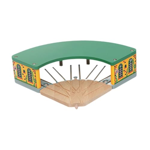 AWHAO Holzeisenbahnspielzeug, Eisenbahnzubehör, Eisenbahnbauset, Kreatives Konstruktionsspielzeug, Eisenbahnzubehör, Parkplatz AWHAO Holzeisenbahnspielzeug, Eisenbahnzubehör, Eisenbahnbauset, Kreatives Konstruktionsspielzeug, Eisenbahnzubehör, Parkplatz von AWHAO