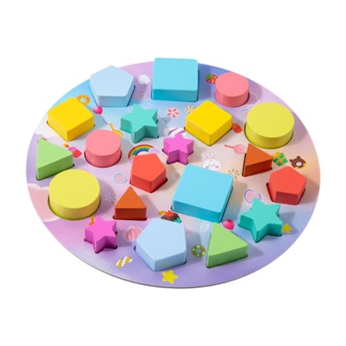 AWHAO Holzformsortierspielzeug, Aktivitäten für Jungen Und Mädchen Im Vorschulalter Im Alter von 2, 3, 4 Und 5 Jahren AWHAO Holzformsortierspielzeug, Aktivitäten für Jungen Und Mädchen Im Vorschulalter Im Alter von 2, 3, 4 Und 5 Jahren von AWHAO
