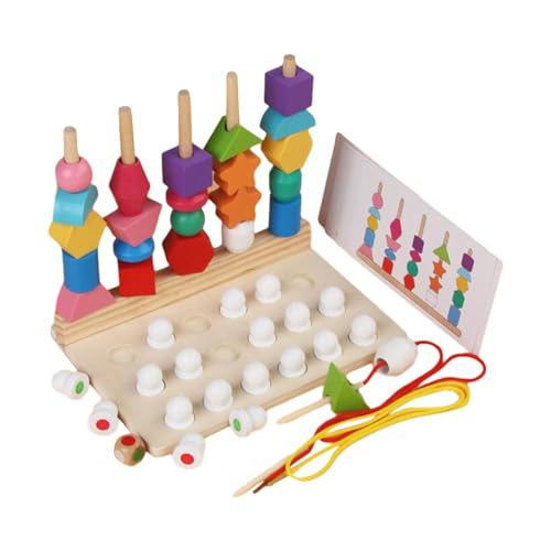 ＡＷＨＡＯ Holzperlen Sequenzierung Spielzeugset für 2 für 2 von ＡＷＨＡＯ