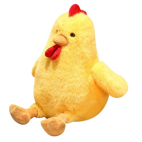 AWHAO Huhn Plüschtier, Stoffpuppe, Stofftier, Hühnerpuppe für Freundin, Gelb AWHAO Huhn Plüschtier, Stoffpuppe, Stofftier, Hühnerpuppe für Freundin, Gelb von AWHAO