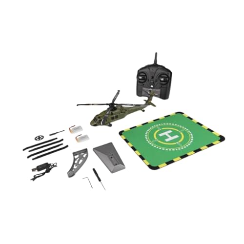 ＡＷＨＡＯ K170 Control Helicopter Fighter Jet Model Collectibles Sammelbares Hélicopter Flugzeugmodell, 2 Kräfte von ＡＷＨＡＯ