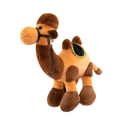ＡＷＨＡＯ Kamelplüschspielzeug, Wohnkultur, Kreativer Cartoon Schönes Gefülltes Plüschspielzeug, Kamel Stoffpuppe für Kinderzimmer, 40cm von ＡＷＨＡＯ