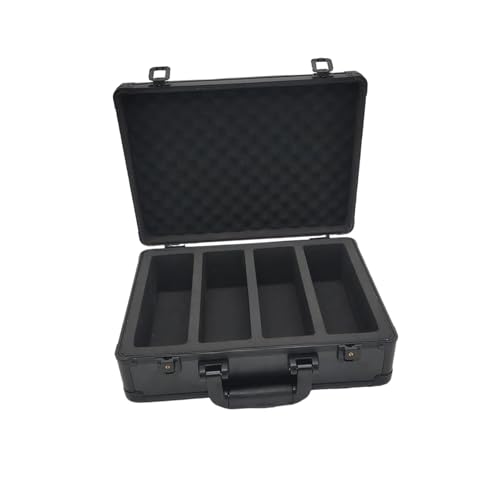 ＡＷＨＡＯ Kartenkoffer, Transportkartentransportkoffer, Beschützer, Baseballkartenhalter, 4 Kartenfächer von ＡＷＨＡＯ