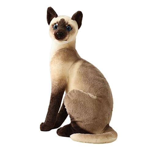 AWHAO Katzen Plüschtier für Kinderzimmer, Kuscheltier für Kinder, 32cm Siamkatze AWHAO Katzen Plüschtier für Kinderzimmer, Kuscheltier für Kinder, 32cm Siamkatze von AWHAO