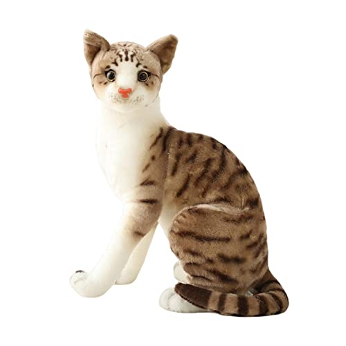 AWHAO Katzen Plüschtier für Kinderzimmer, Kuscheltier für Kinder, 35cm graue Katze AWHAO Katzen Plüschtier für Kinderzimmer, Kuscheltier für Kinder, 35cm graue Katze von AWHAO