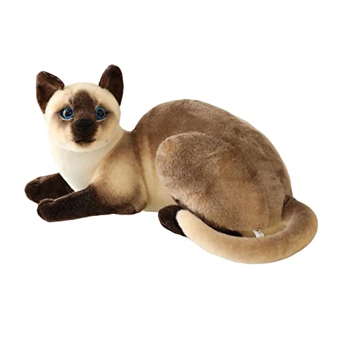 AWHAO Katzen Plüschtier für Kinderzimmer, Kuscheltier für Kinder, 40cm Siamkatze AWHAO Katzen Plüschtier für Kinderzimmer, Kuscheltier für Kinder, 40cm Siamkatze von AWHAO
