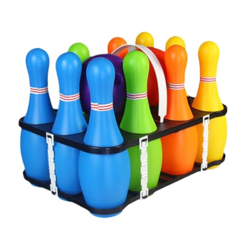 AWHAO Kinder Bowling Set mit Bowlingstiften Und Bällen AWHAO Kinder Bowling Set mit Bowlingstiften Und Bällen von AWHAO