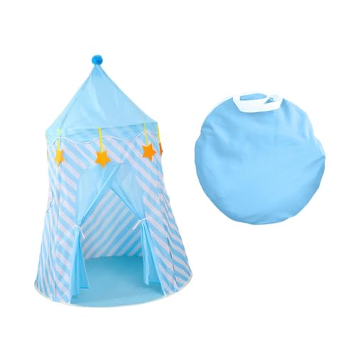 AWHAO Kinderzelt, Schloss, Tipi, Geburtstagsgeschenk, Faltbares Spielhaus, Kinderburg, Spielzelt für Parks, Kindertagesstätten, Blau AWHAO Kinderzelt, Schloss, Tipi, Geburtstagsgeschenk, Faltbares Spielhaus, Kinderburg, Spielzelt für Parks, Kindertagesstätten, Blau von AWHAO