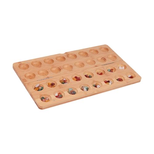 ＡＷＨＡＯ Klassisches Mancala Brettspiel mit Folding Game Board, 2 von ＡＷＨＡＯ