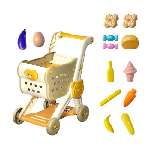 ＡＷＨＡＯ Kleinkinder Karren Wagen Rollenspiele Spiele Sehen Die Dracery Chariot Storage Toys An, Beige von ＡＷＨＡＯ