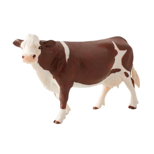 ＡＷＨＡＯ Kuh Spielzeugfigur, Pädagogisches Modell, Party Geschenke, Sammlung, Tischdekoration, Ornament, Kindergeschenk, Dekorative Kleine Tierfigur, Style B von ＡＷＨＡＯ