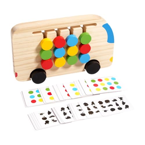 ＡＷＨＡＯ Learning Toys Color Match Slide Puzzle Bildung Holzspielzeug Kinder von ＡＷＨＡＯ