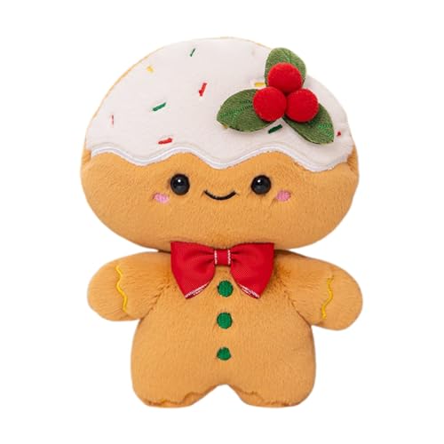 ＡＷＨＡＯ Lebkuchen Plüschtier, Kuscheltier Dekor, Kuscheltier Kuschelpuppe für Kinder von ＡＷＨＡＯ