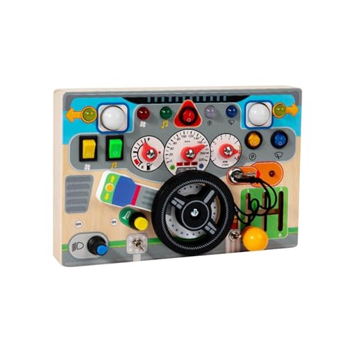 AWHAO Lenkrad Spielzeug, Beschäftigungsbrett für Jungen Und Mädchen, Vorschulaktivitäten AWHAO Lenkrad Spielzeug, Beschäftigungsbrett für Jungen Und Mädchen, Vorschulaktivitäten von AWHAO