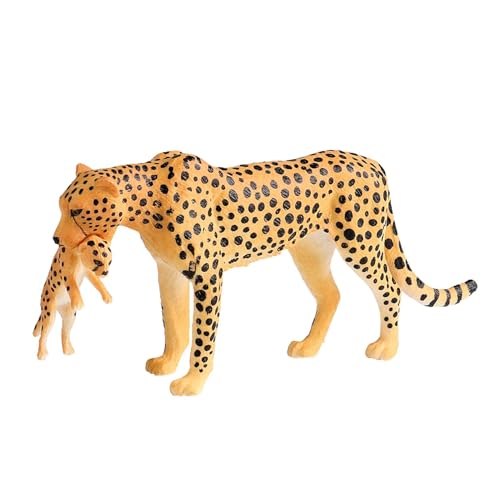 AWHAO Leopard Figur Ornament Simulation Wildlife Tierstatue AWHAO Leopard Figur Ornament Simulation Wildlife Tierstatue von AWHAO