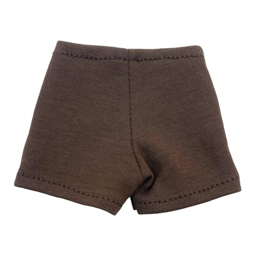 ＡＷＨＡＯ Lounge Shorts Im Maßstab 1:6, Mini Shorts, Kleidung für 12 Zoll Weibliche Actionfiguren, Kaffee von ＡＷＨＡＯ
