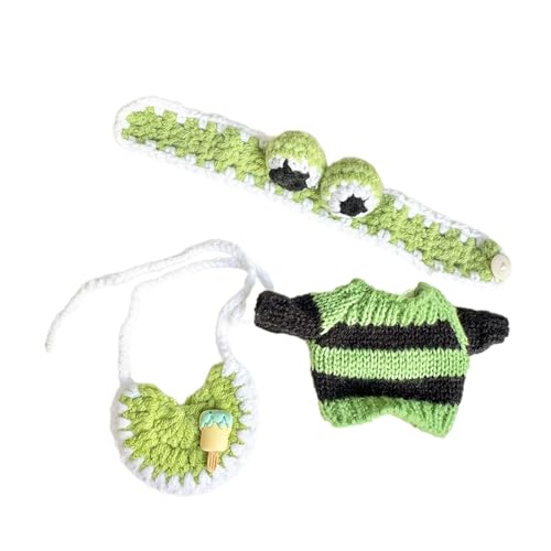 AWHAO Mädchen Puppenpullover Anhänger, Puppen Outfits, Weiche Dekoration, Foto Requisiten, Anhänger, Puppe, Bezaubernde Anzieh Puppenkleidung für 17 cm Groß, GrÜn AWHAO Mädchen Puppenpullover Anhänger, Puppen Outfits, Weiche Dekoration, Foto Requisiten, Anhänger, Puppe, Bezaubernde Anzieh Puppenkleidung für 17 cm Groß, GrÜn von AWHAO